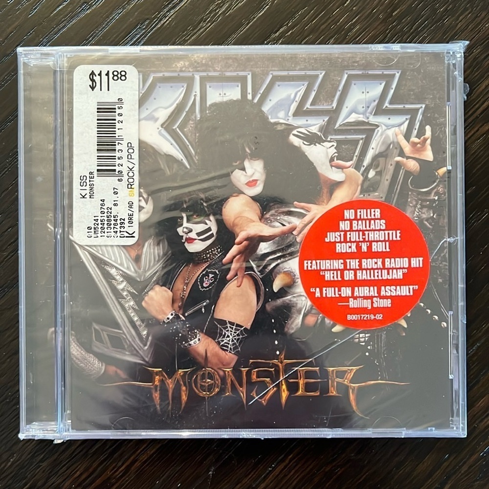 NWT KISS Monster CD